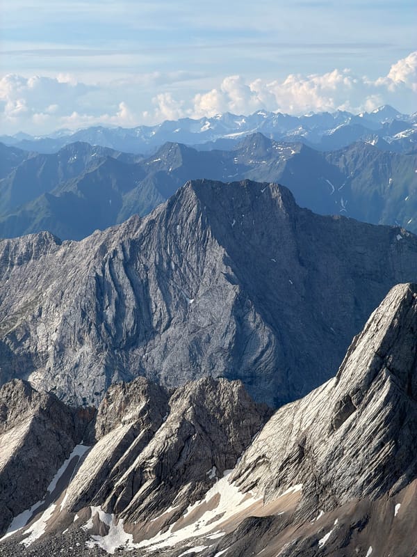 Up close and panoramic at Germany's highest peak