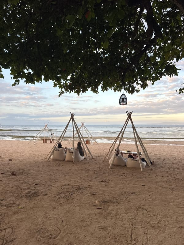 Tropical beach resort activities documented across multiple coastal venues