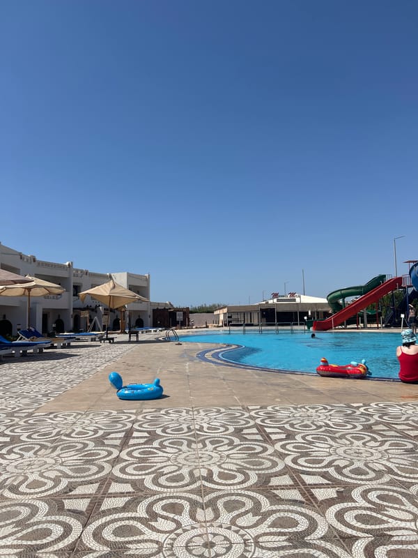Morning scenes captured at Sharm El Sheikh resort area