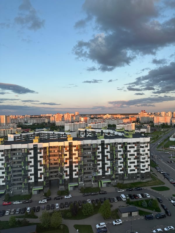 Ordinary urban scenes documented across Minsk area Belarus