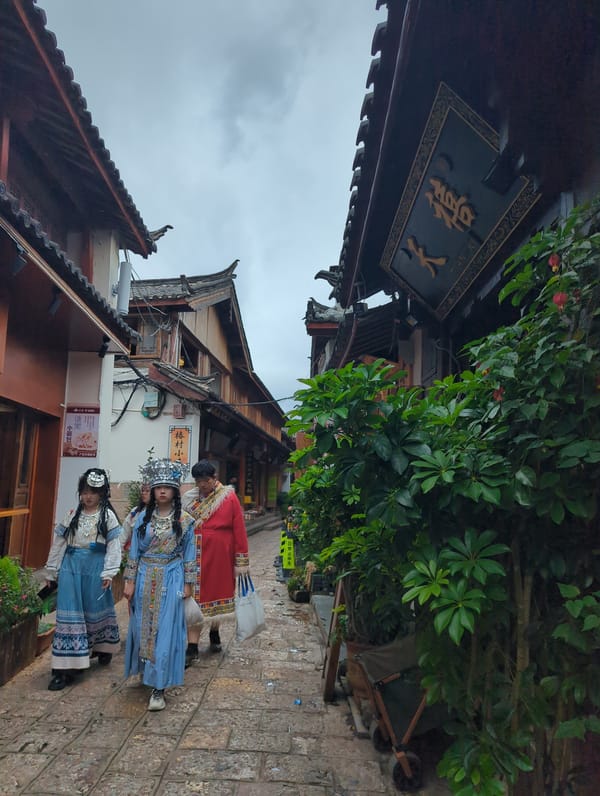 Morning stroll through Lijiang Old Town's historic streets and markets