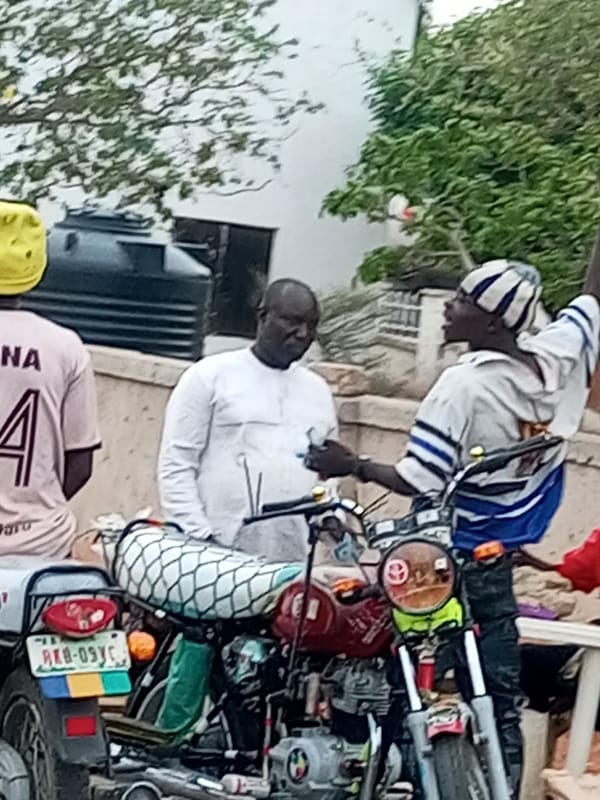 Morning street life documented across two Nigerian communities