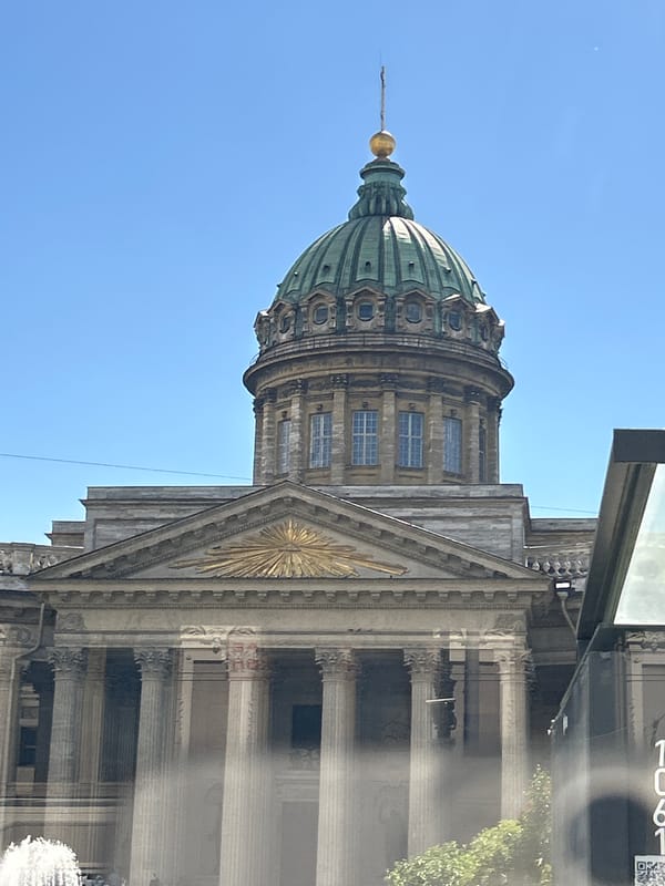 Wandering St. Petersburg's classical streets and canals