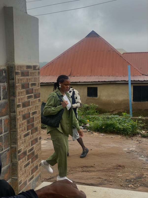 A rainy-season morning of everyday life in Kurunduma, Nigeria