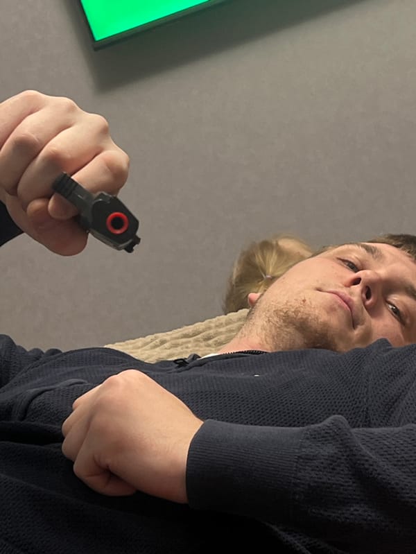 Family enjoys quiet Sunday afternoon at home in Leninakan