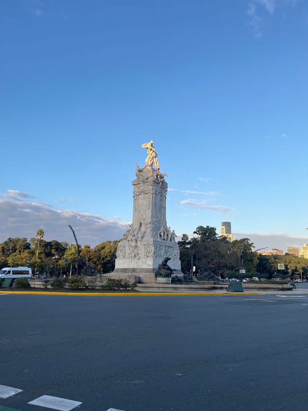 Monument of the Spanish documented in Buenos Aires