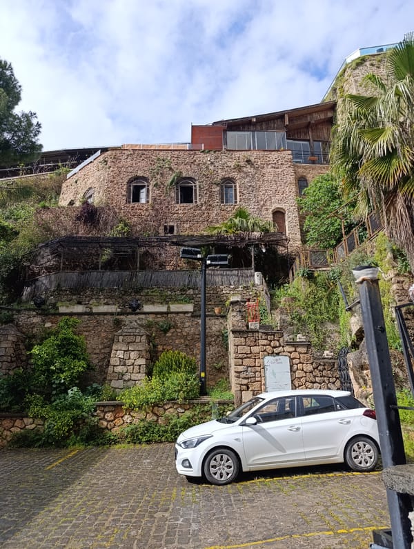 Wet streets and courtyards documented in historic Antalya