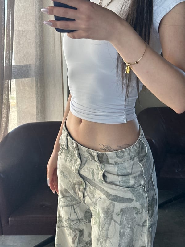 Mirror selfie session in Zovuni, Armenia