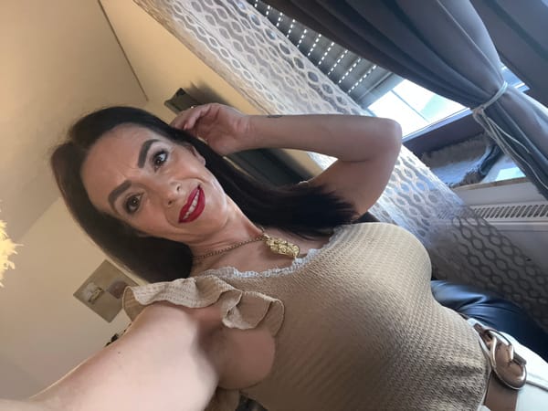 Woman photographed indoors during early morning hours in Konz