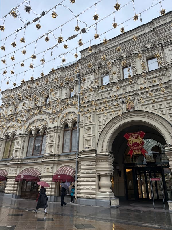Early morning Moscow scenes captured from street and air