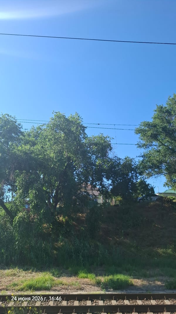 Rail and utility infrastructure along a Rostov-on-Don corridor