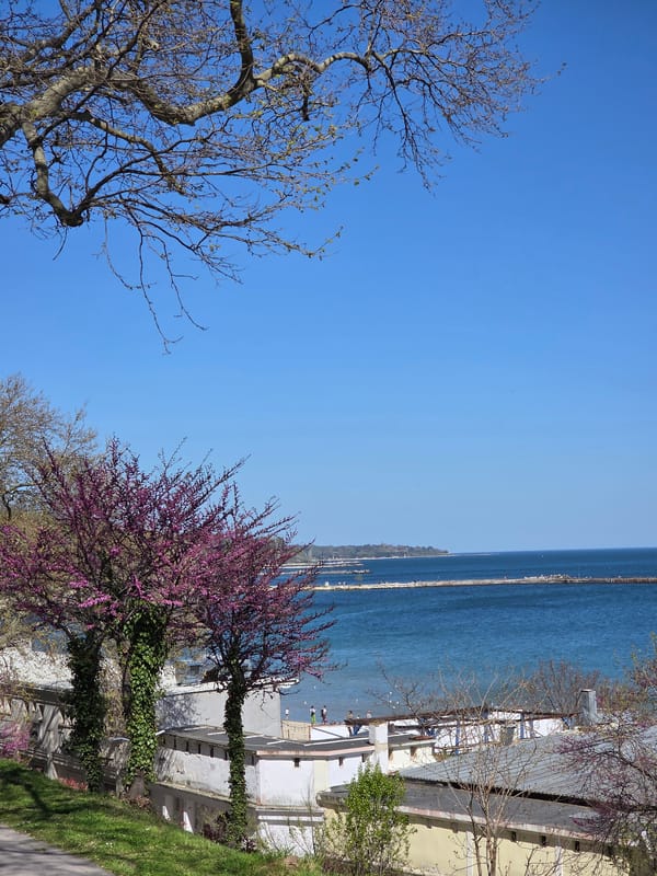 Sunny afternoon captured along Varna's Black Sea coastline