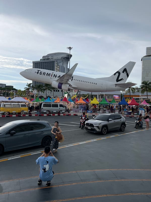Morning walkthrough of Terminal 21 Pattaya and its themed interiors