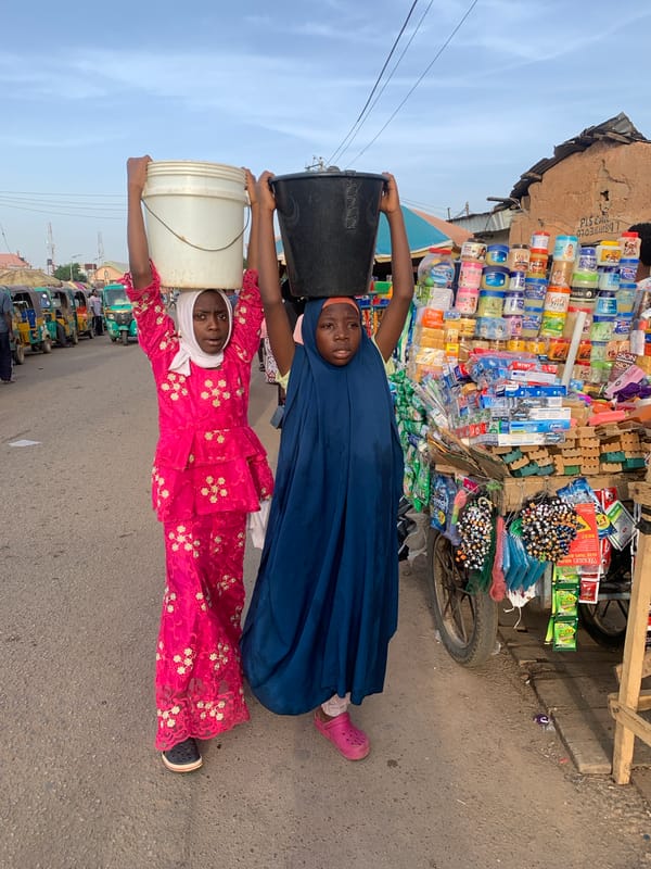 Daily street life documented in Nigerian communities