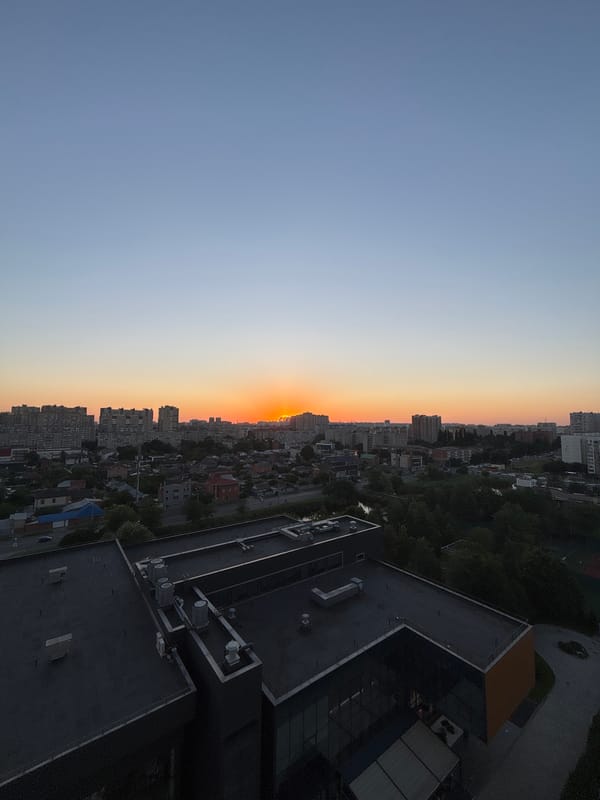 Sunset views and hookah on a Krasnodar rooftop