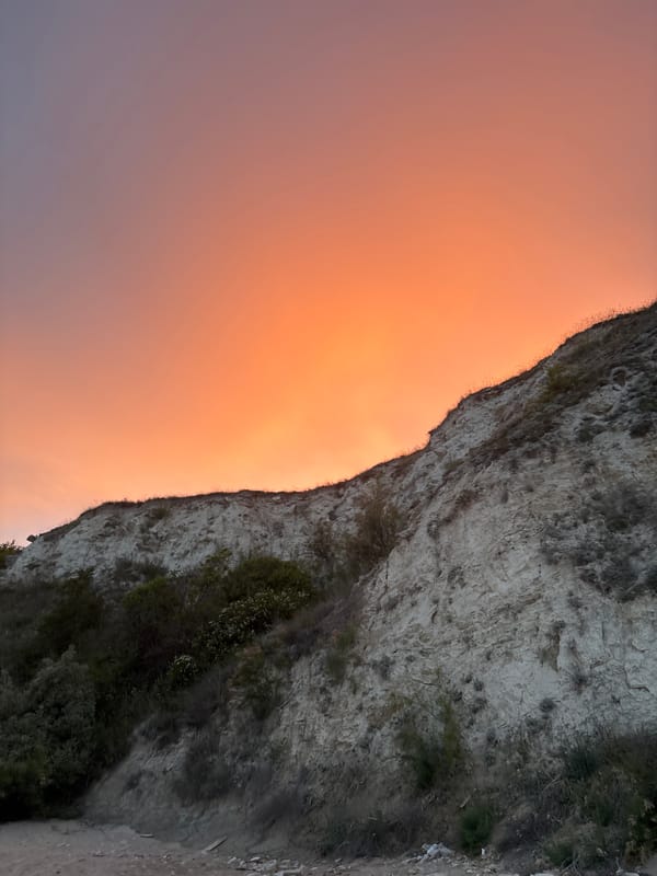 Sunset coastline scenes documented in Topola, Bulgaria