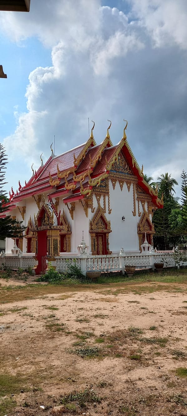 Buddhist temple complex documented in Moo 4, Thailand