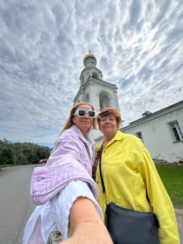 Tourists visit historic Orthodox sites in Veliky Novgorod