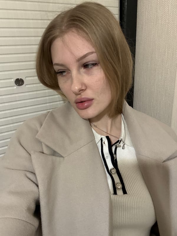 Woman poses for photos in perfume-filled room in Perm