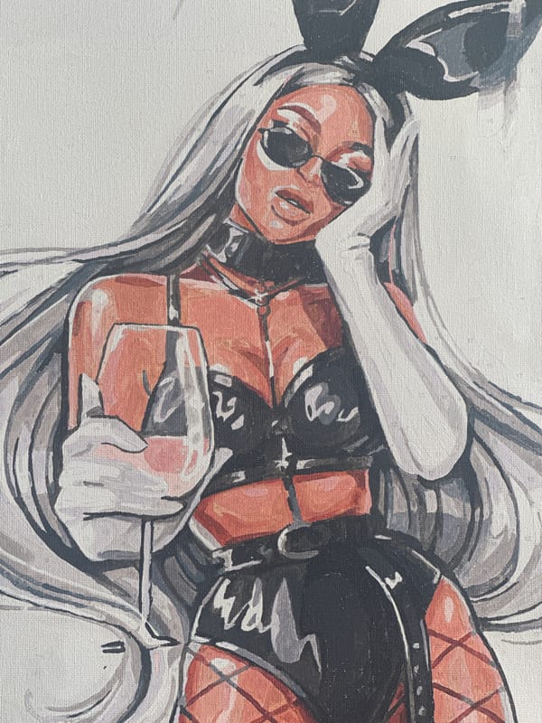 Artist documents paintings and personal items in Russian home