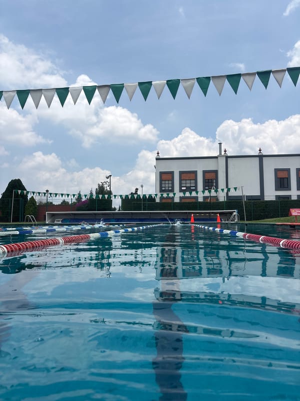Swimming facility activities documented in San Andrés Cholula