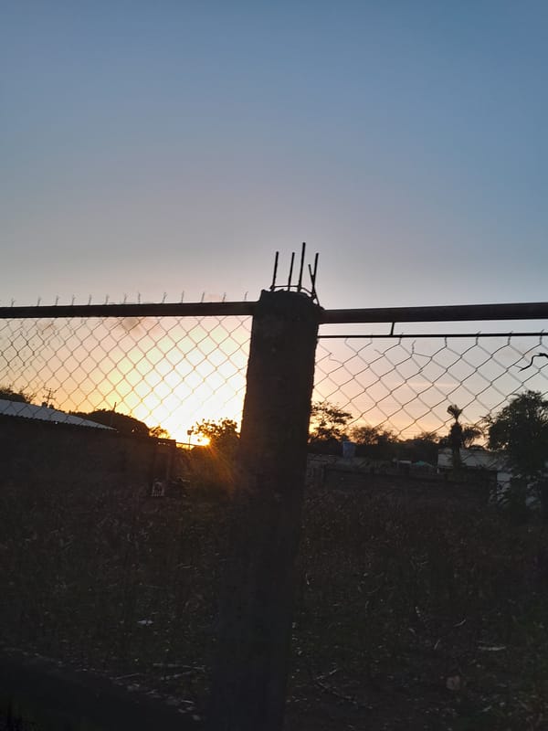 Evening twilight documented across Santa Ana, Venezuela neighborhoods