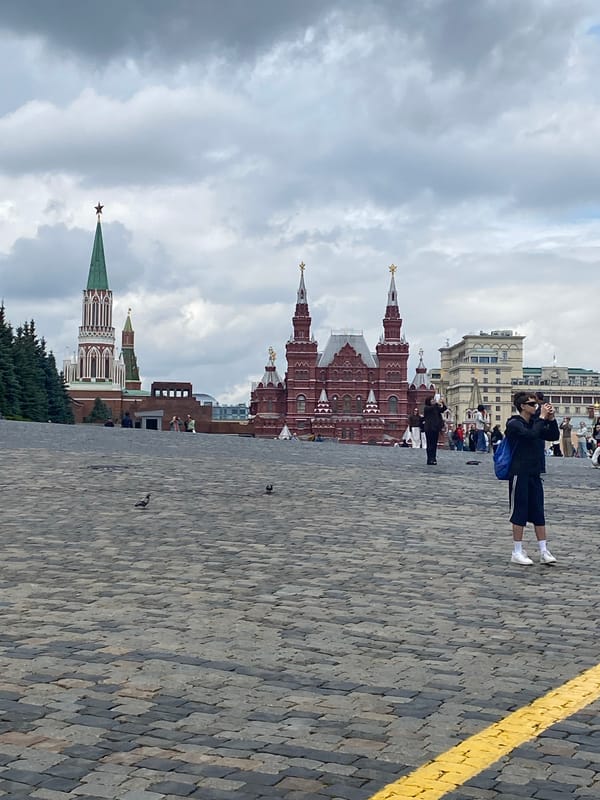A few minutes around Red Square and Moscow's center