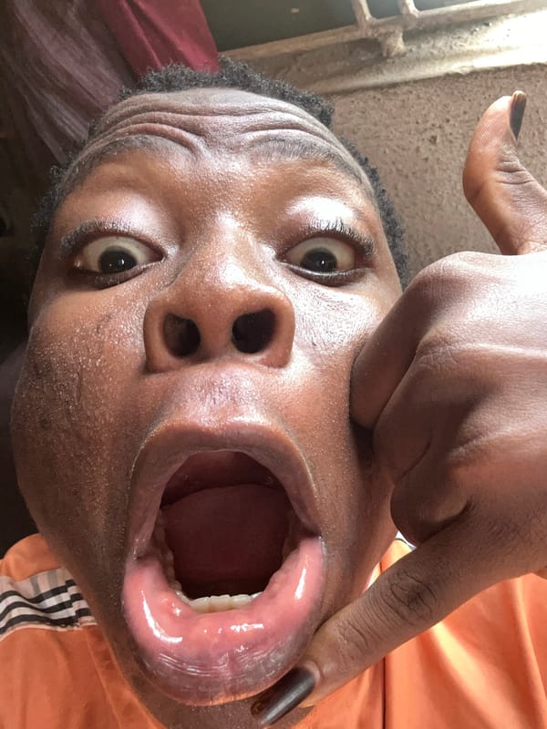 Young performer recorded singing with speaker, unusual camera angles