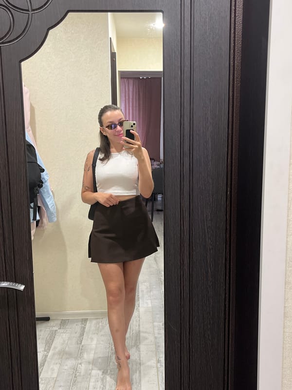Mirror selfies and a baby portrait from Chaikovsky