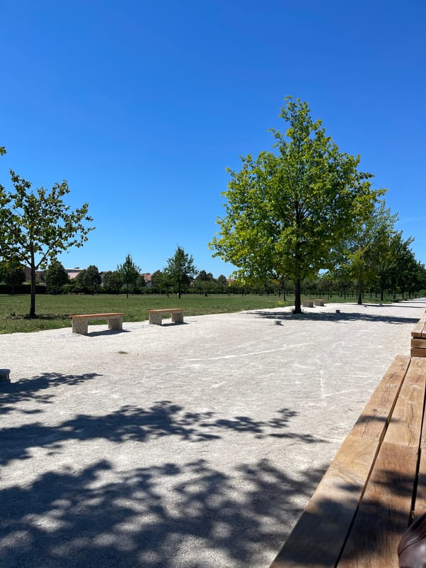 Lakeside morning walk, historic grounds, and coffee