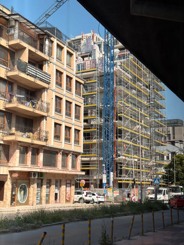 Street corners and interiors around Varna, Bulgaria