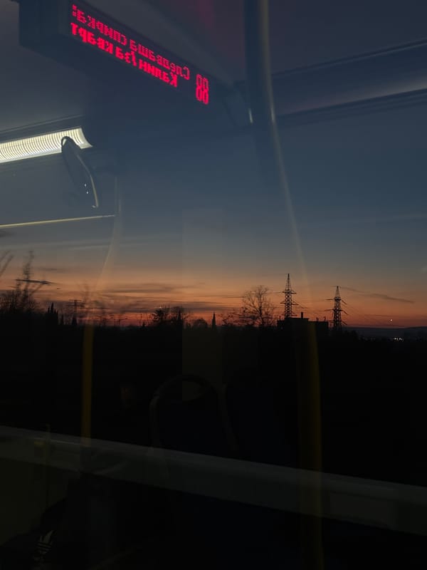 Bus passenger documents route 88 journey in Varna, Bulgaria