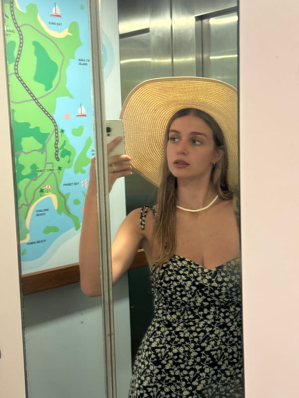 Woman receives morning facial treatment at Patong spa