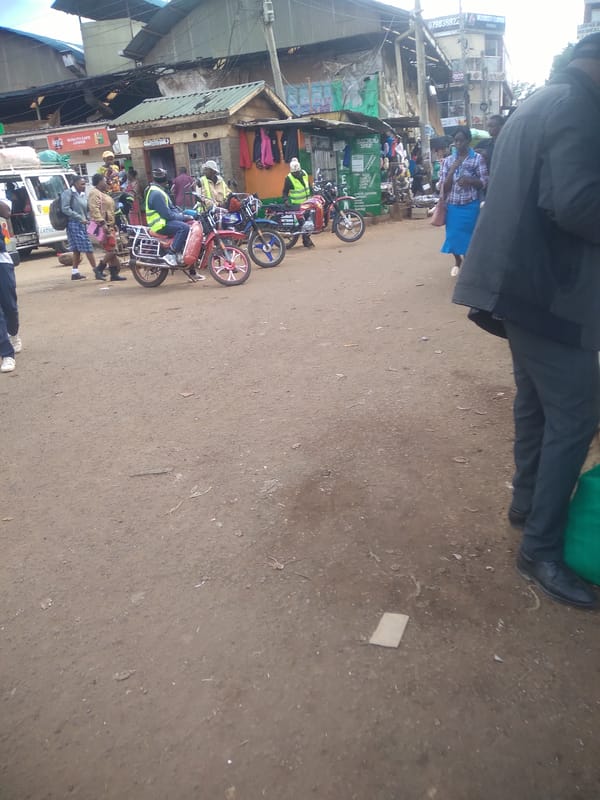 Daily market life documented in Nyeri, Kenya