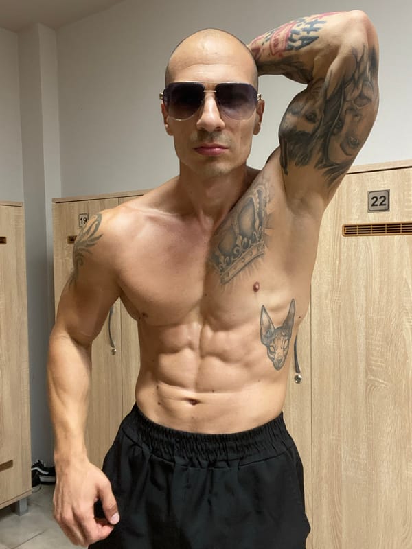 Gym session snapshots from Pleven, Bulgaria