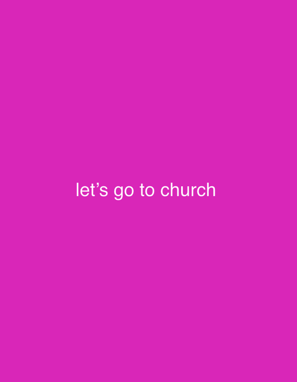 Sunday-themed digital graphics appear in Abuja promoting church attendance