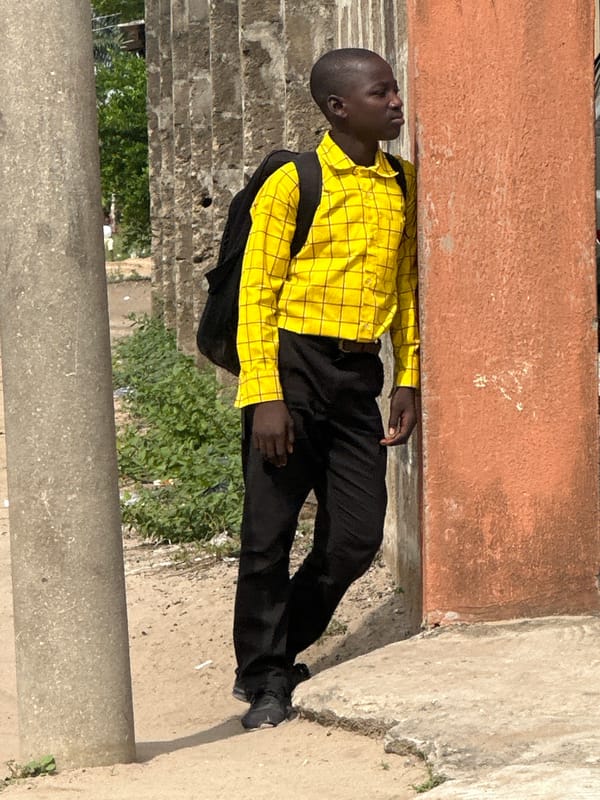 Daily life scenes captured in Badagry, Nigeria streets