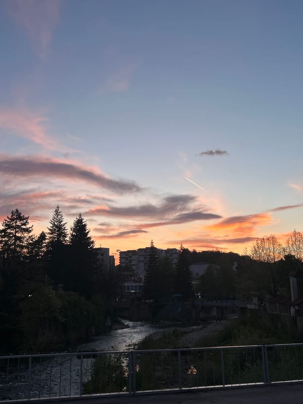 Twilight street scenes documented across Zlatograd, Bulgaria