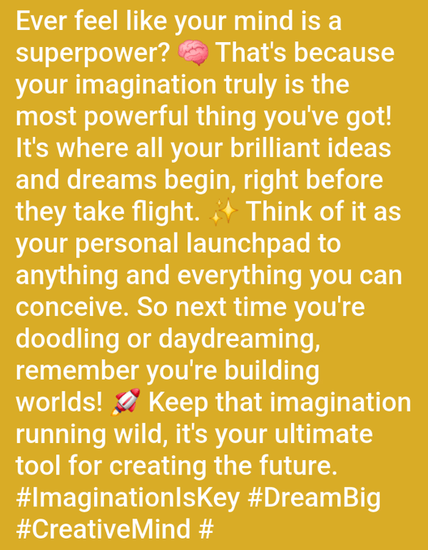 Yellow motivational quote graphic posted from Rauma, Finland