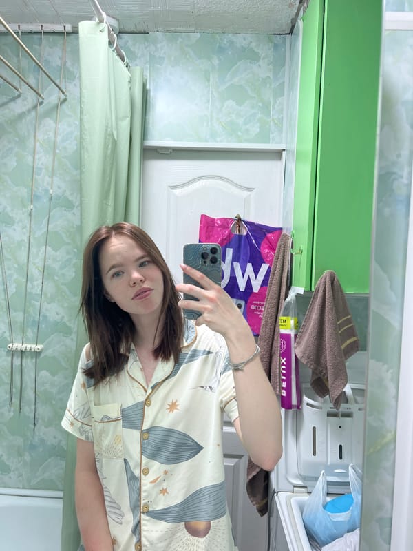Late-night personal routines captured in Chaikovsky residences