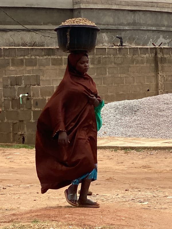 Everyday scenes from a Sabon Tasha neighborhood