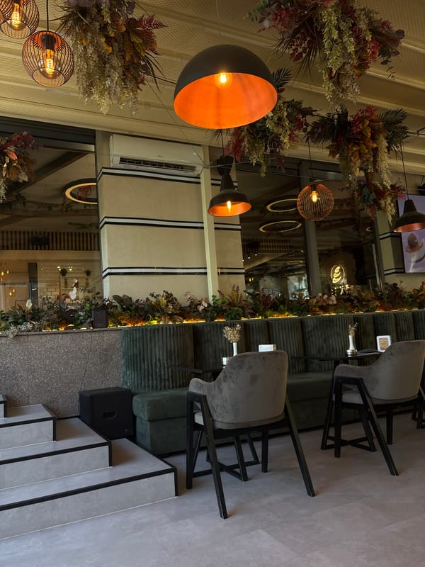Cafe visit documented through desserts, drinks, selfies in Plovdiv
