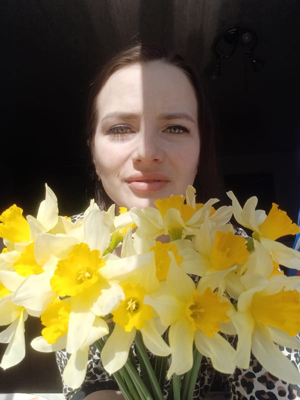 Spring morning moments captured in Rusalevka, Russia