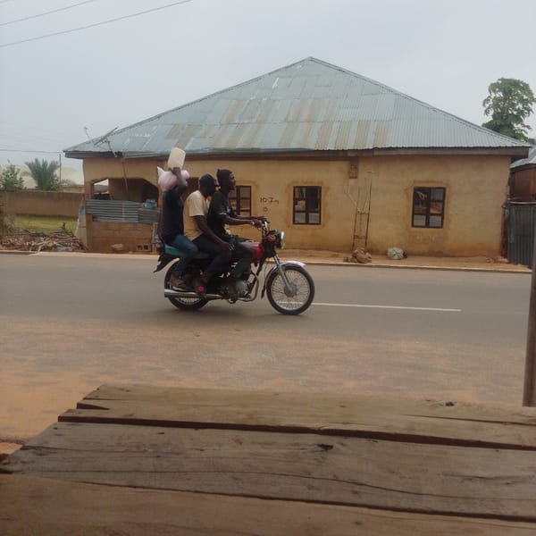 Everyday street life across two Nigerian towns