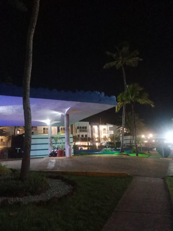 Family recreation activities documented at Venezuelan resort property