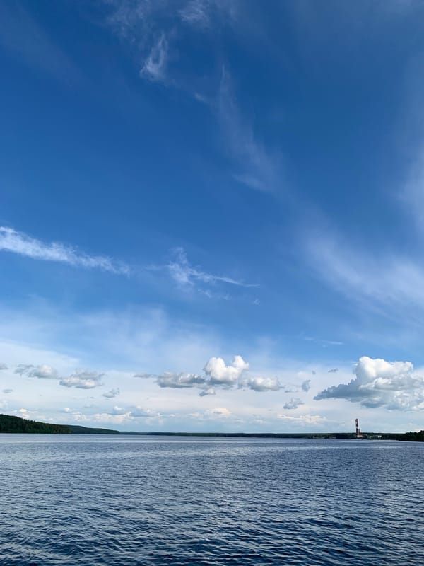 Daily life moments captured along Chaikovsky waterfront June 4th