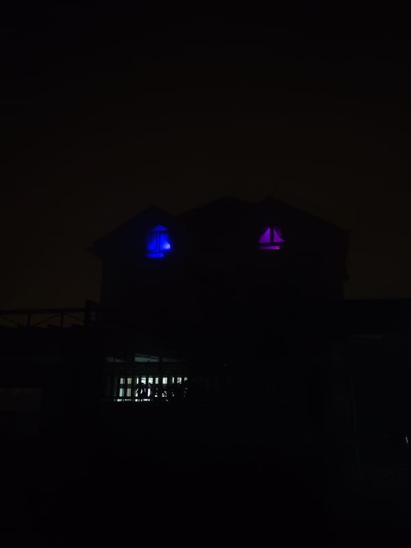 Nighttime scenes documented in Da Lat highlands, Vietnam