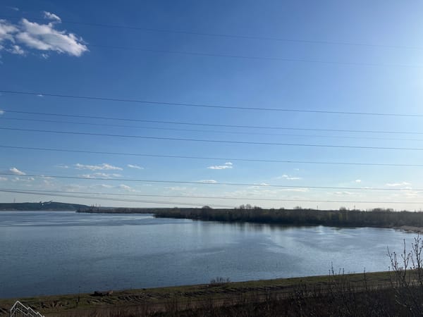 Family fishing trip documented along Kama River in Chaikovsky