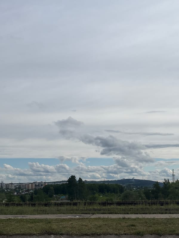 Everyday scenes documented across Chaikovsky, Russia on cloudy afternoon