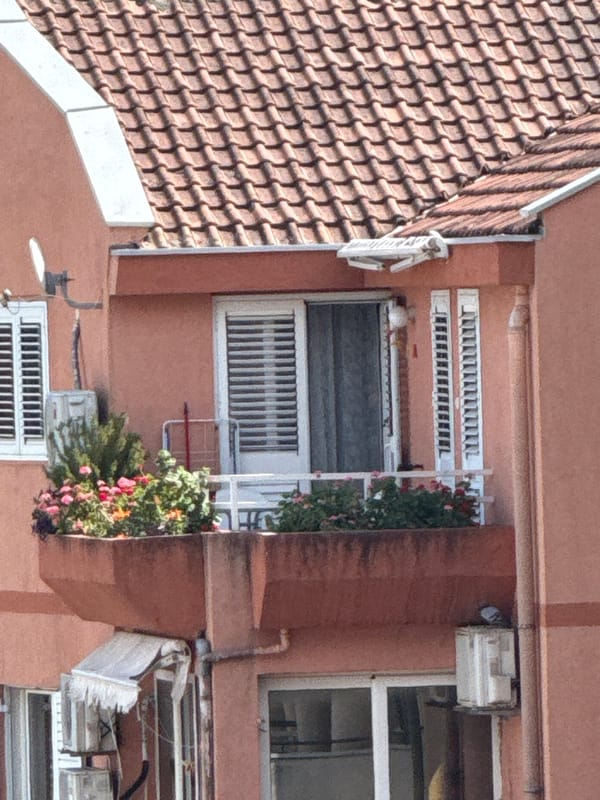 Ordinary street life documented across Budva, Montenegro